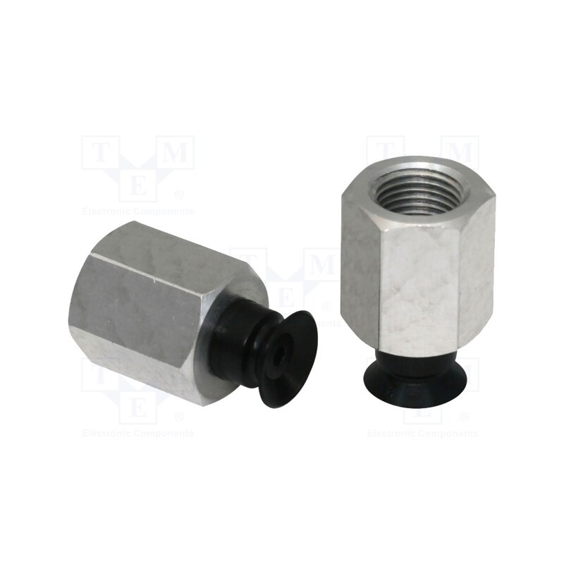 1 pcs x SCHMALZ-PFYN-10-NBR-55-G1/8-IG - Suction cup, 10mm, G1/8-IG, Shore hardness: 55, 0.07cm3, 4N, PFYN