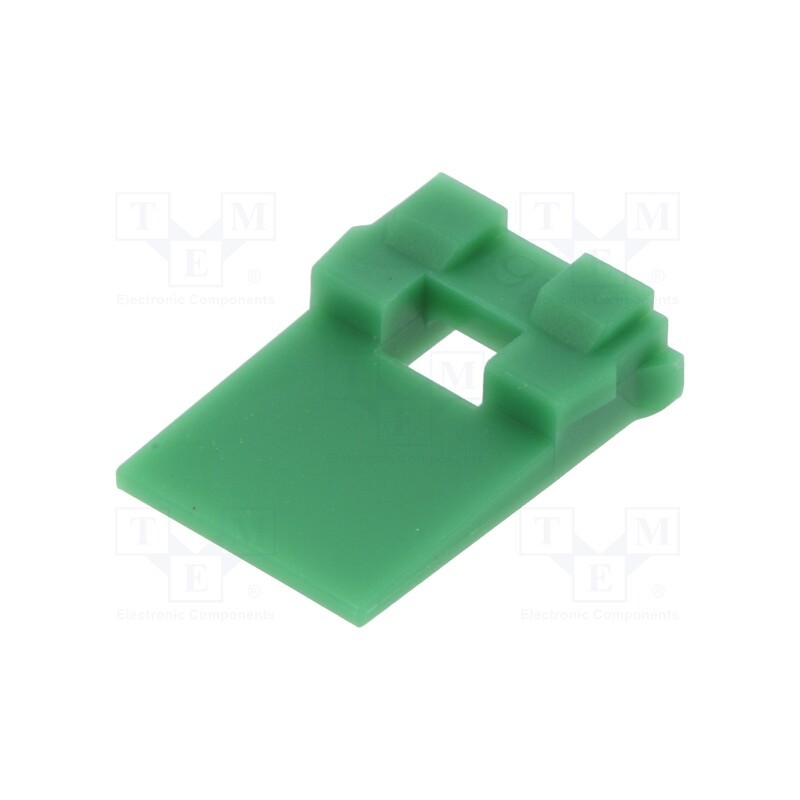 2 pcs x MOLEX - 93447-1003 - Accessories: secondary lock, ML-XT, male, PIN: 2, green