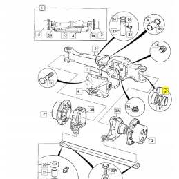 Polosi seal for JCB backhoe loader