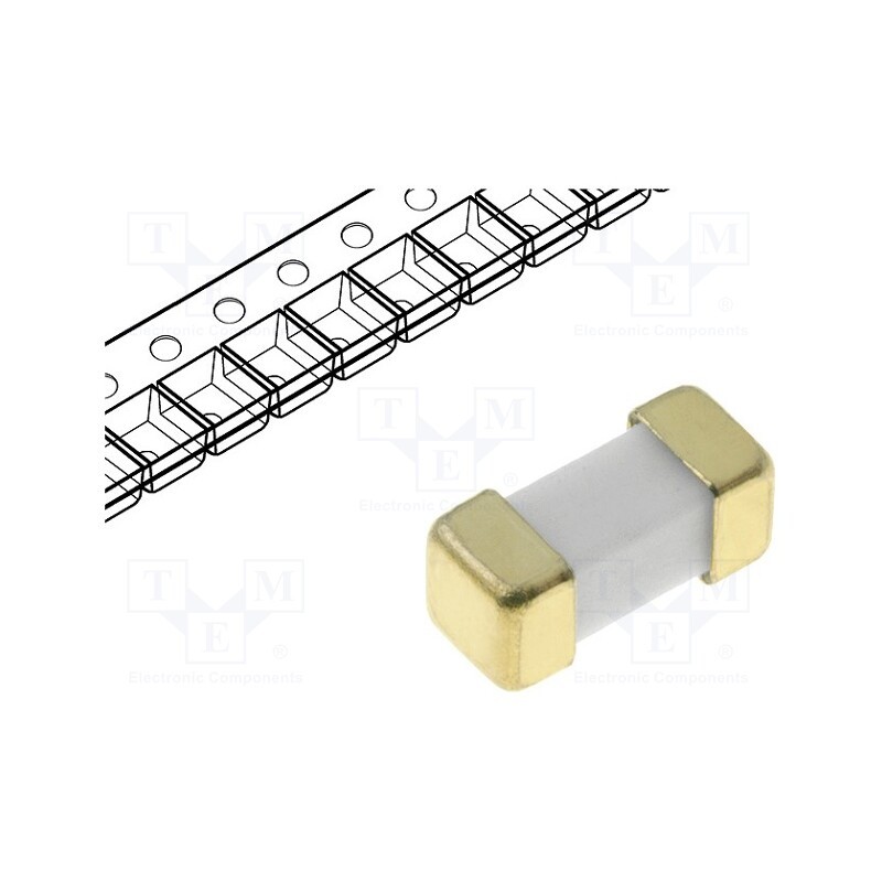 1 pcs x LITTELFUSE - 0452001.MRL - Fuse: fuse, time-lag, 1A, 125VAC, 125VDC, SMD, ceramic, 2410