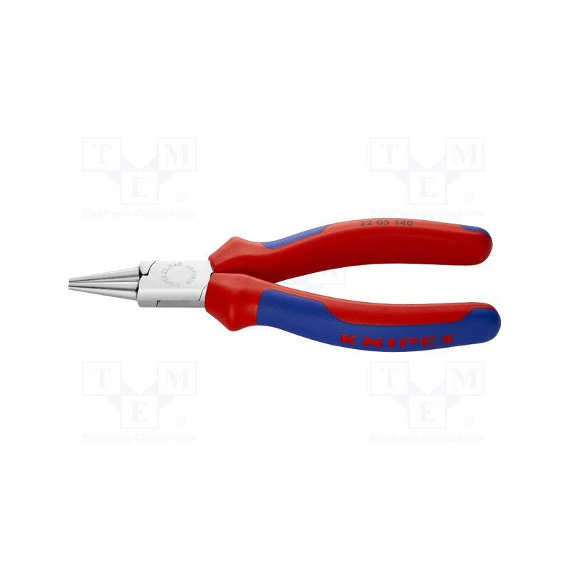1 pcs x KNIPEX - 22 05 140 - Pliers, round, 140mm