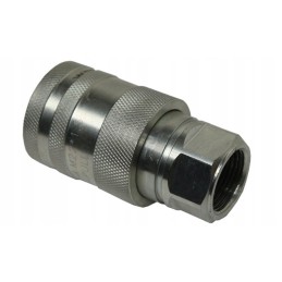 Quick connector, M22x1 5 female thread, push pull