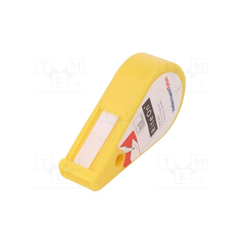 1 rol x HELLERMANNTYTON - 550-14011 - Label, 12.7mm, 38.1mm, white, -40÷80°C, 4÷8.1mm2, Thk: 80um