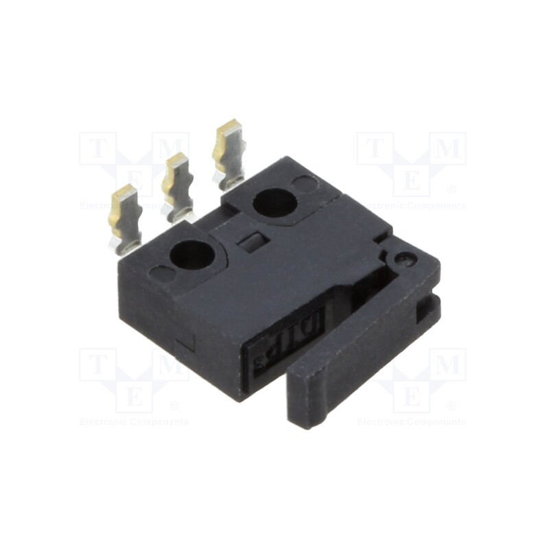 1 pcs x DIPTRONICS - MS4-5L11LSGQ - Microswitch SNAP ACTION, 0.5A/30VDC, with lever, SPDT, ON-(ON)