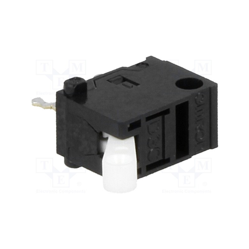 1 pcs x OMRON OCB - D3C-2210 - Microswitch SNAP ACTION, 0.1A/30VDC, with lever, SPDT, Pos: 2