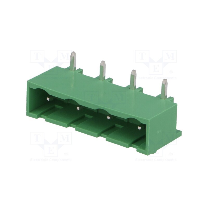 2 pcs x DEGSON ELECTRONICS - 2EDGRC-7.5-04P-14-00A(H) - Pluggable terminal block, Contacts ph: 7.5mm, ways: 4, angled 90°