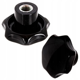 Plastic nut, knob, diameter 50mm, M10