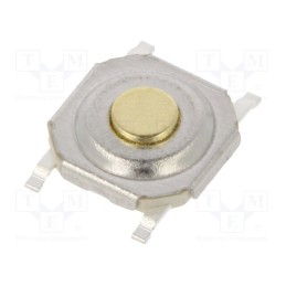 2 pcs x C&K - PTS525SK08SMTR2 LFS - Microswitch TACT, SPST-NO, Pos: 2, 0.02A/15VDC, SMT, none, 2.5N