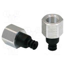 1 pcs x SCHMALZ-FSG-7-NBR-55-G1/8-IG - Suction cup, 7mm, G1/8-IG, Shore hardness: 55, 0.043cm3, FSG