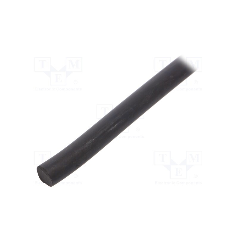 5 m x ORING USZCZELNIENIA TECHNICZNE - OR-10-70-5M-NBR - O-ring rope, NBR rubber, black, Shore hardness: 70, L: 5m, Ø: 10mm