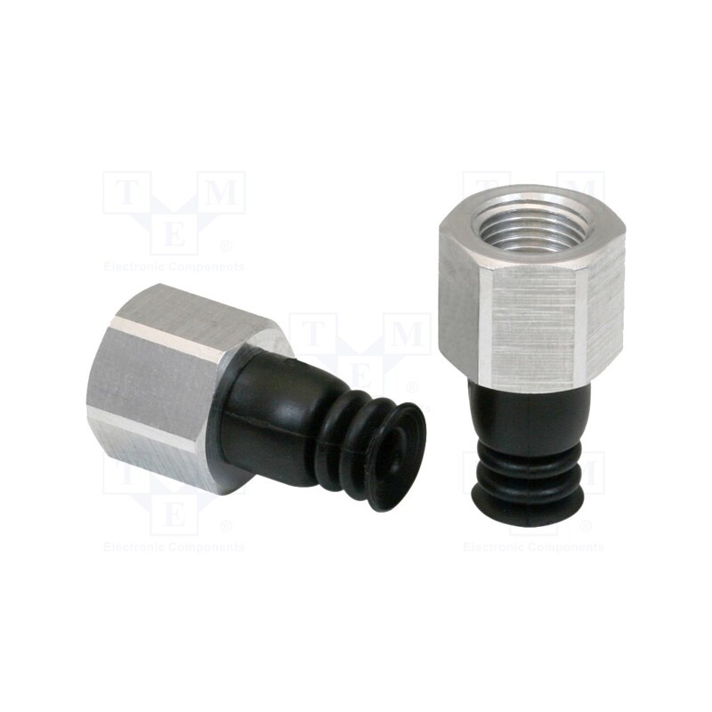 1 pcs x SCHMALZ-FSG-9-NBR-55-G1/8-IG - Suction cup, 9mm, G1/8-IG, Shore hardness: 55, 0.15cm3, FSG