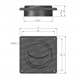 Air inlet air vent bison tarpan