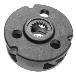 Satellite basket housing rotates