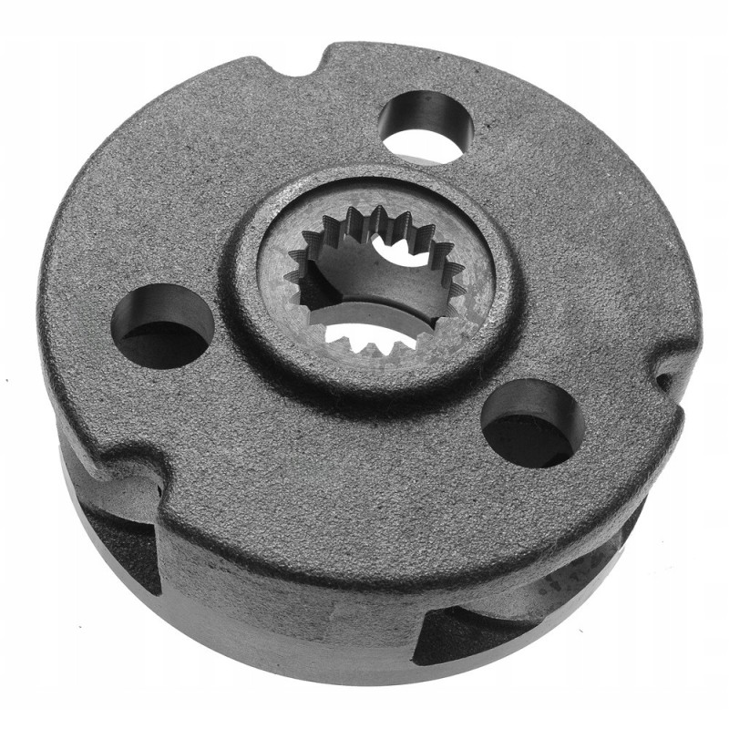 Satellite basket housing rotates