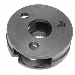 Satellite basket housing rotates