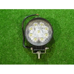 Work lamp 9 LED 12v 24v round halogen spotlight