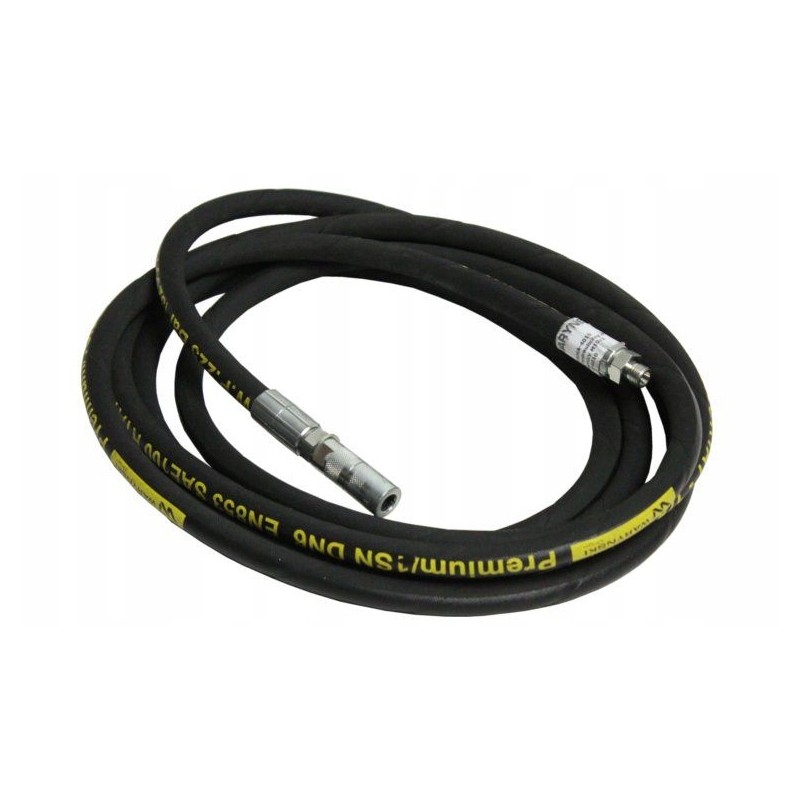 Lubricator hose with connector M10x1, length 400cm