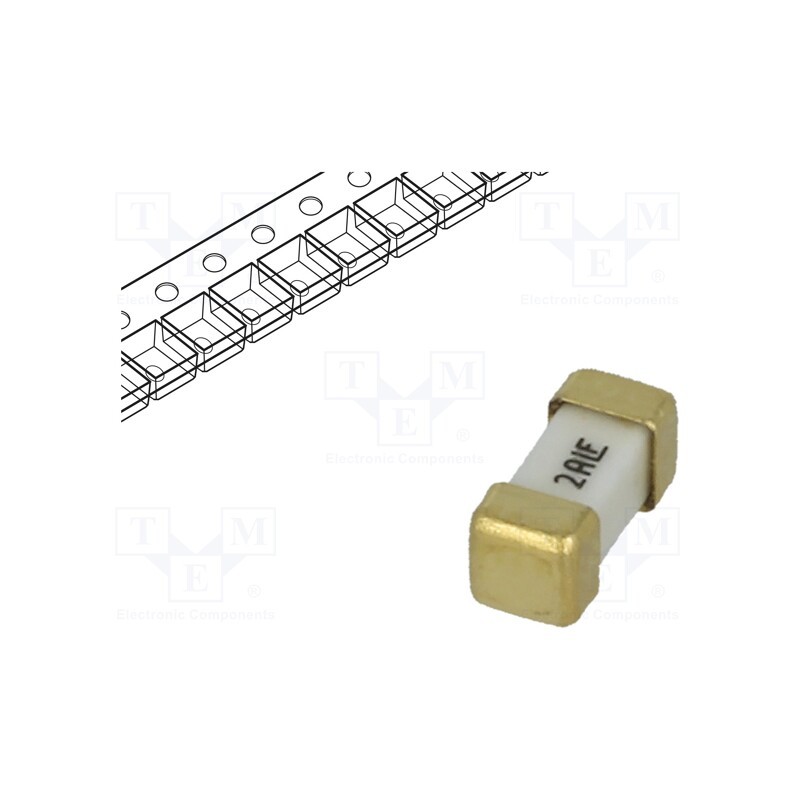 1 pcs x LITTELFUSE - 0448002.MR - Fuse: fuse, ultra rapid, 2A, 125VAC, 125V, 125VDC, SMD, ceramic, 448