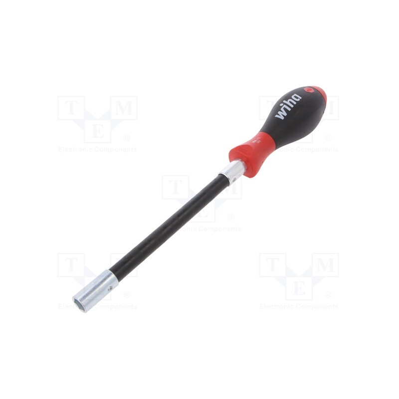 1 pcs x WIHA - 1440 - Screwdriver, 6-angles socket, with flexible shaft, SoftFinish®