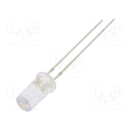 1 pcs x OPTOSUPPLY - OSRBP25T51A - LED, 5mm, red/blue, 50°, Front: flat, 2.1÷2.6/2.9÷3.4V, -30÷85°C