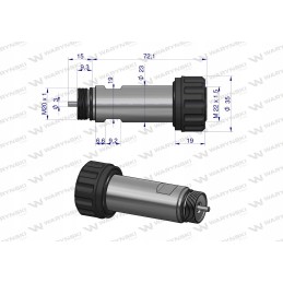 Coil pin for solenoid valves in TRDVS Warynski