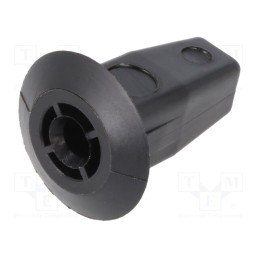 1 pcg x ROMIX - A15514 - Through hole, 10pcs, Audi,VW, OEM: 321813998A, 18.7mm, polyamide