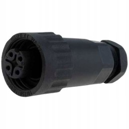 Weipu 4pin female plug, twisted 5 6 5mm