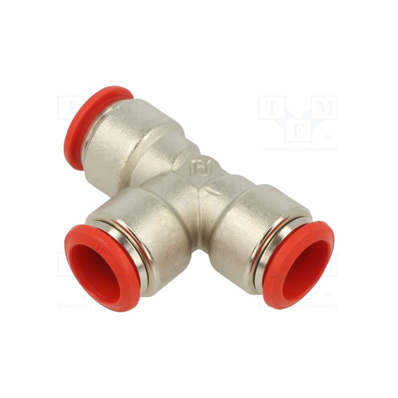 1 pcs x AIGNEP-50230 14 - Push-in fitting, T-tap splitter, -0.99÷20bar, Gasket: NBR rubber