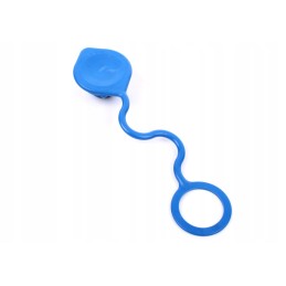 Euro hydraulic socket cover 38mm blue
