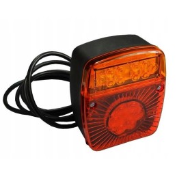 LED trailer lamp without table lighting