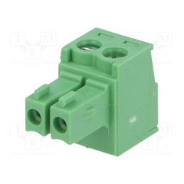 2 pcs x DEGSON ELECTRONICS - 15EDGK-3.5-02P-14-00AH - Pluggable terminal block, 3.5mm, ways: 2, straight, plug, female