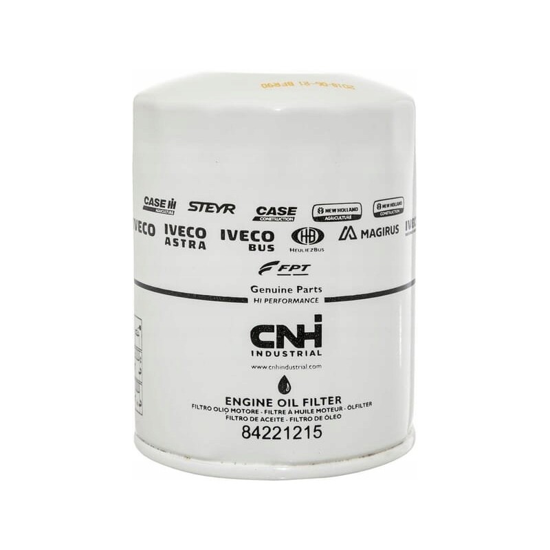 Oil filter original cnh 84221215 new holland