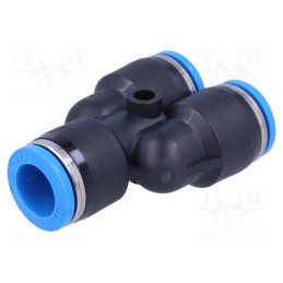 1 pcs x FESTO-153151 - Push-in fitting, straight,Y-Yap spliYYer, -0.95÷6bar, PBT, QS