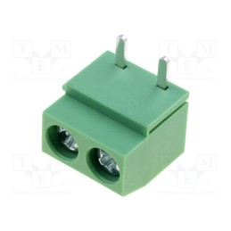 2 pcs x DEGSON ELECTRONICS - DG126R-5.0-02P-14-00AH - PCB terminal block, straight, 5mm, ways: 2, on PCBs, 0.5÷2.5mm2