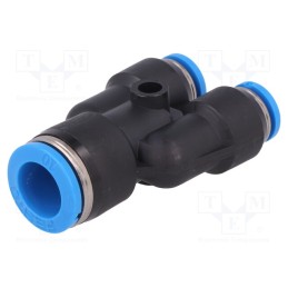 1 pcs x FESTO-130611 - Tee fitting, reductive,plug-in, -0.95÷6bar, polymer, Øout: 6mm