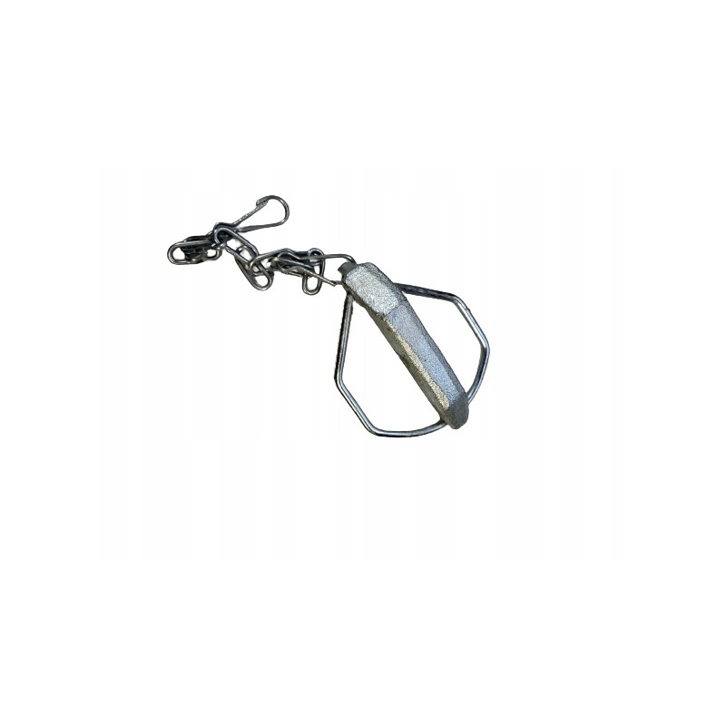 Safety pin for ball with collar