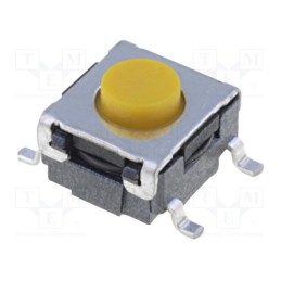 1 pcs x OMRON OCB - B3S-1002 - Microswitch TACT, SPST-NO, Pos: 2, 0.05A/24VDC, SMT, none, 2.26N