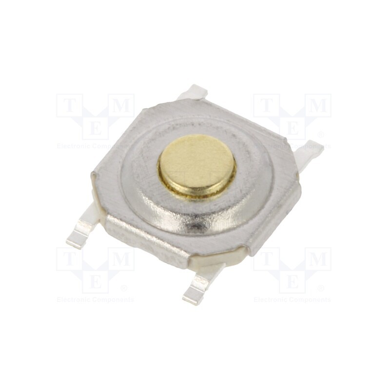 10 pcs x C&K - PTS525SK15SMTR2 LFS - Microswitch TACT, SPST-NO, Pos: 2, 0.02A/15VDC, SMT, none, 2.5N