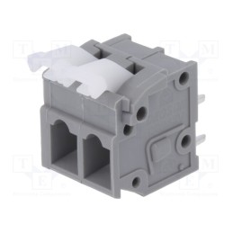 2 pcs x DEGSON ELECTRONICS - DG242V-5.0-02P-11-00AH - PCB terminal block, straight, 5mm, ways: 2, on PCBs, 0.2÷2.5mm2