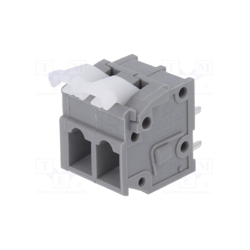 2 pcs x DEGSON ELECTRONICS - DG242V-5.0-02P-11-00AH - PCB terminal block, straight, 5mm, ways: 2, on PCBs, 0.2÷2.5mm2