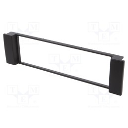 1 pcs x PER.PIC. - MA95002-05 - Radio frame, Audi,Seat, 1 DIN, black