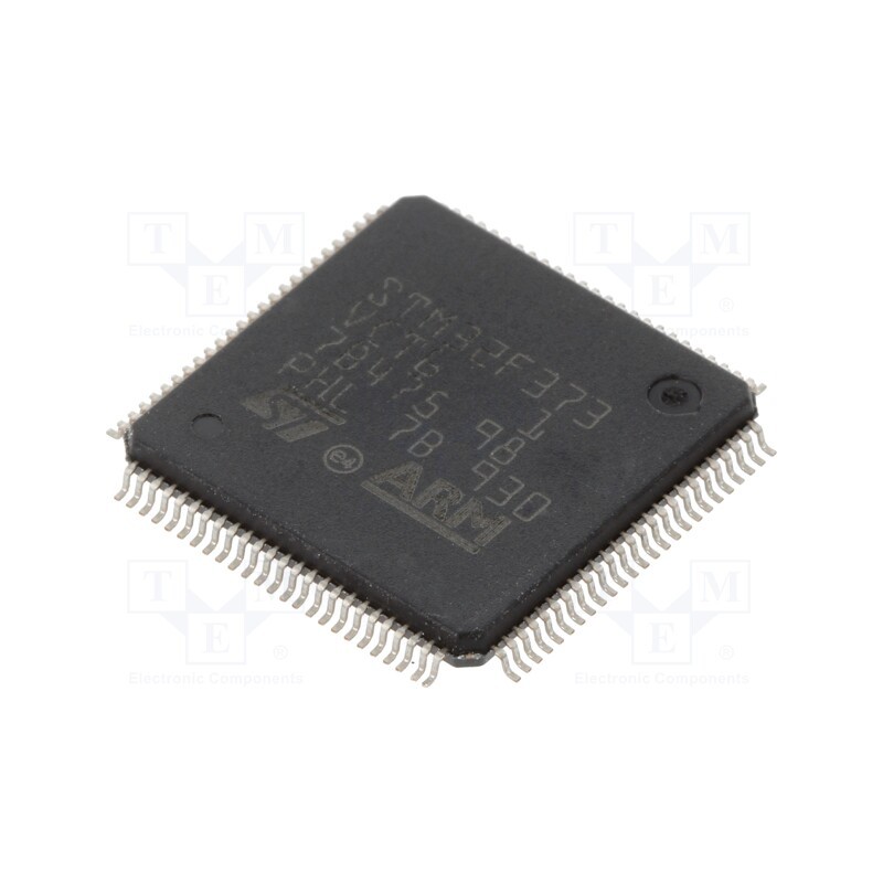 1 pcs x STMicroelectronics - STM32F373VCT6 - IC: ARM microcontroller, 72MHz, LQFP100, 2÷3.6VDC, -40÷85°C