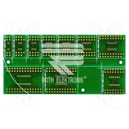 1 pcs x ROTH ELEKTRONIK GMBH - RE933 - Board: universal, multiadapter, W: 58.9mm, L: 120.1mm