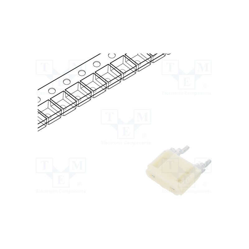 1 pcs x LITTELFUSE - 0446004.ZRP - Fuse: fuse, quick blow, 4A, 350VAC, SMD, 10.92x3.81x8.76mm, 446