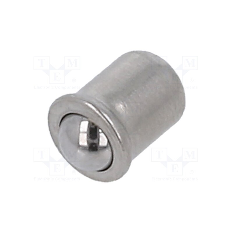 5 pcs x BOSSARD - 3829068 - Ball latch, A2 stainless steel, BN 13376, L: 4mm, Ømount.hole: 3mm