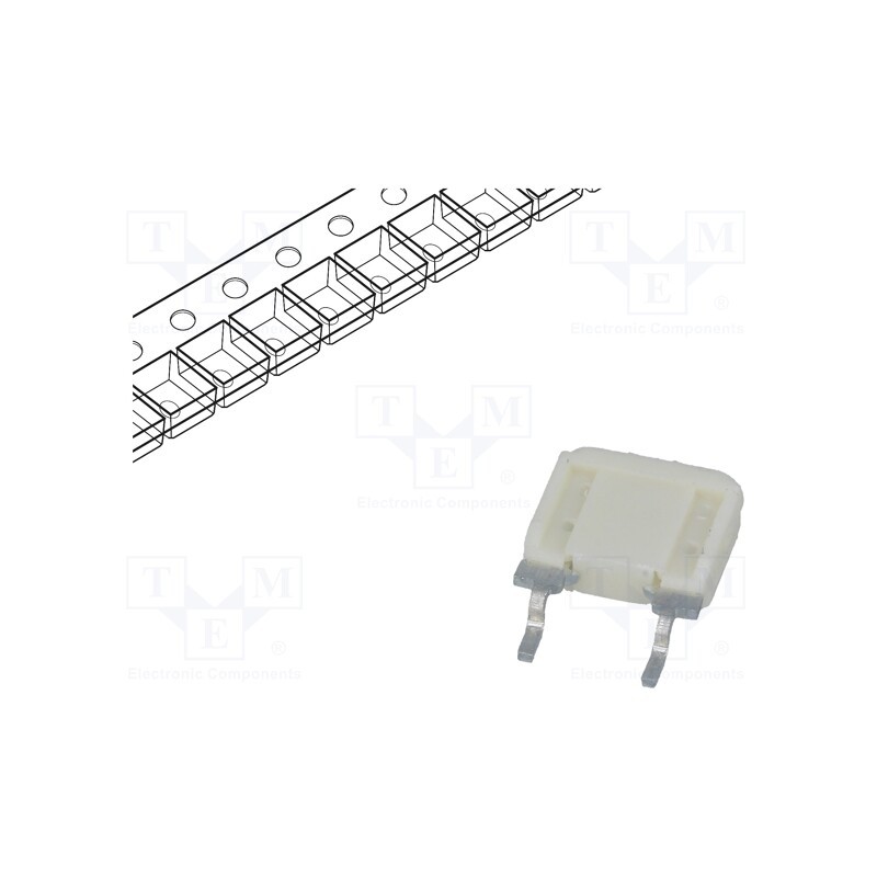1 pcs x LITTELFUSE - 0446003.ZRP - Fuse: fuse, quick blow, 3A, 350VAC, SMD, 10.92x3.81x8.76mm, 446
