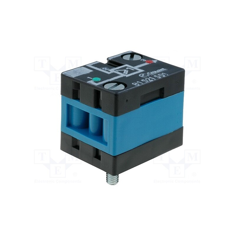 1 pcs x CROUZET-81521501 - Pneumatic logics module, 2÷8bar, OUT: OR, 32x25x28mm, -5÷50°C