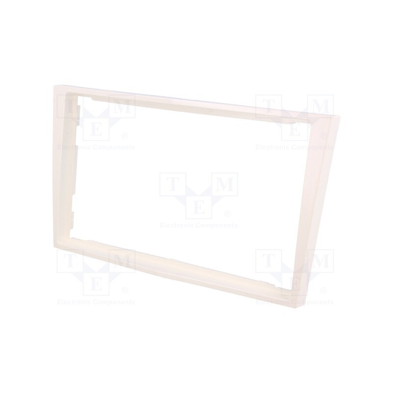 1 pcs x PER.PIC. - MA60006.4/T - Radio frame, Opel, 2 DIN, white (pearl)