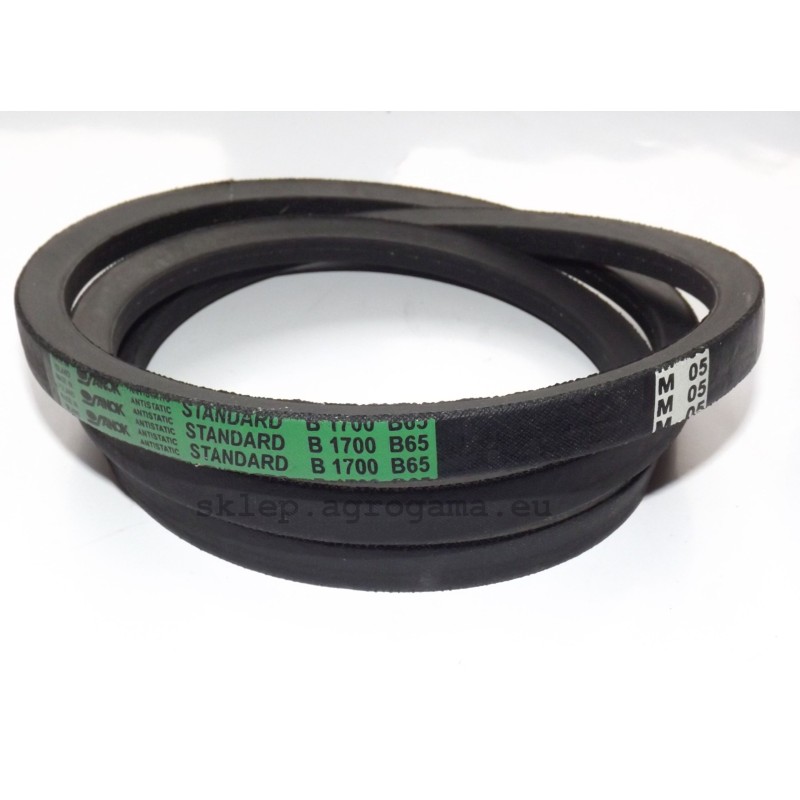 Belt V-belt b 1700 17 x 1700 stomil