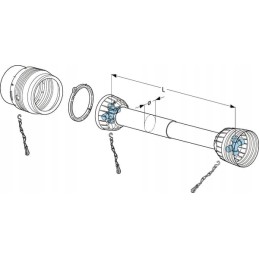 Cover of the CVJ T60 drive shaft set